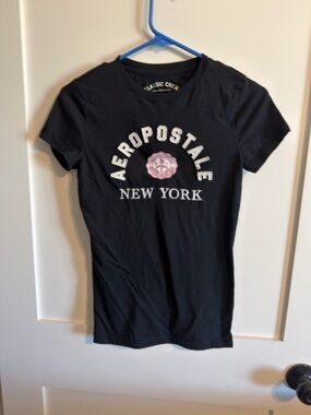 Aeropostale New York Short Sleeve Tee - Black